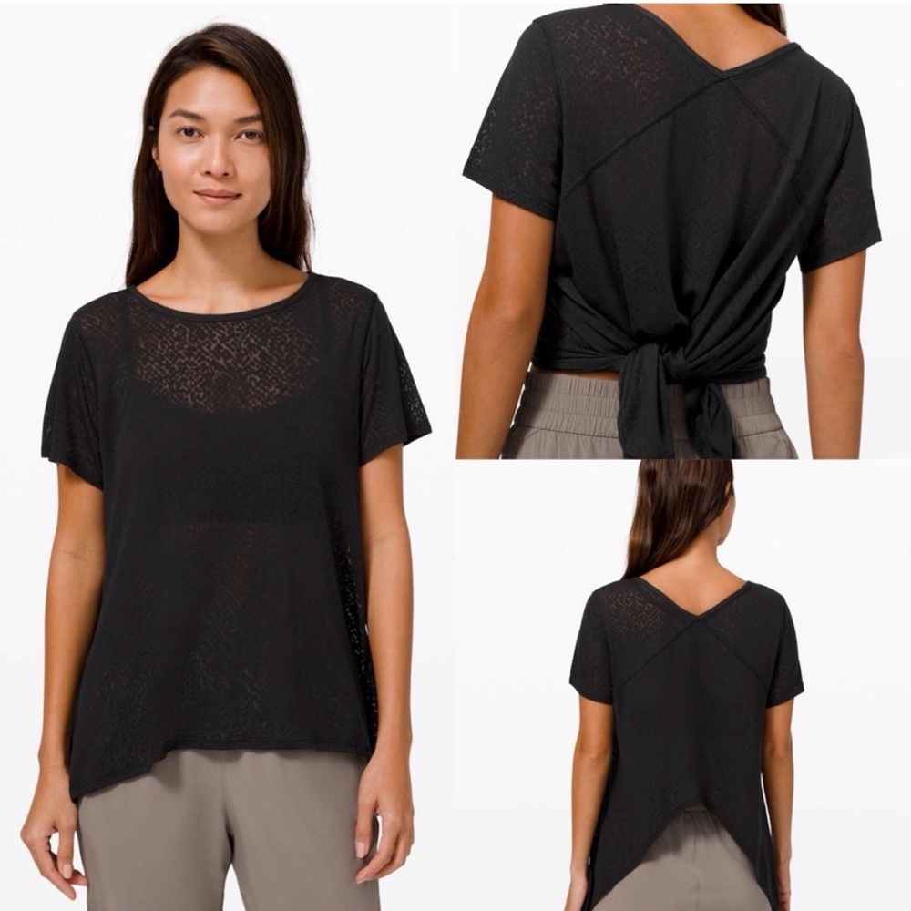 Lululemon size 6 loop around tee